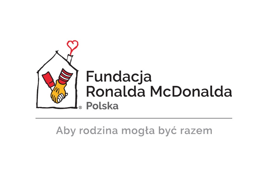 Logo Fundacji Ronalda McDonalda - kliknięcie spowoduje otwarcie nowego okna